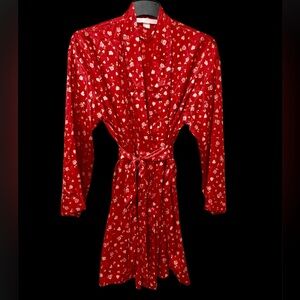 Victoria’s Secret Hearts n Flowers Robe OS
